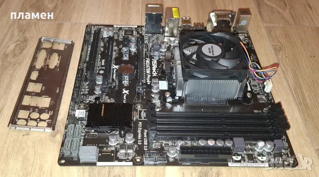 Продавам дъно ASRock FM2A78M Pro450, снимка 3 - Дънни платки - 55510101