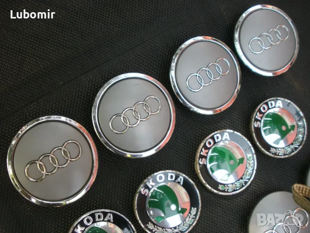 Капачки за лети джанти - Audi,Skoda ! - оригинални - Made in Germany !, снимка 2 - Аксесоари и консумативи - 55644577