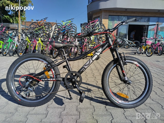 X Велосипед 20" TUCANA черен, снимка 12 - Велосипеди - 54398213