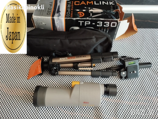 Японска Зрителна Тръба-Спотинг 20х50-Kowa TS - 502 + Статив CAMLINK TP330