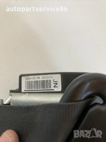 Заден ляв предпазен колан за Renault Grand Scenic 1.6 (2011) 888410017R, снимка 2 - Части - 54882700