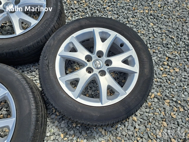 джанти за Тойота 5х114.3 16 цола, снимка 3 - Гуми и джанти - 54378625