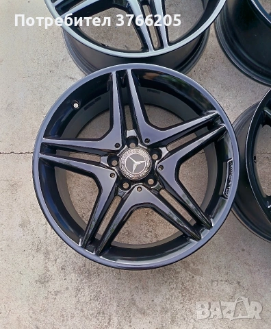 18ки джанти 5x112 Mercedes AMG OEM , снимка 4 - Гуми и джанти - 54874169