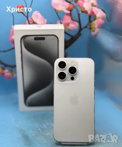 Apple iPhone 15 Pro, 512GB, 5G, White Titanium, снимка 5 - Apple iPhone - 55415955