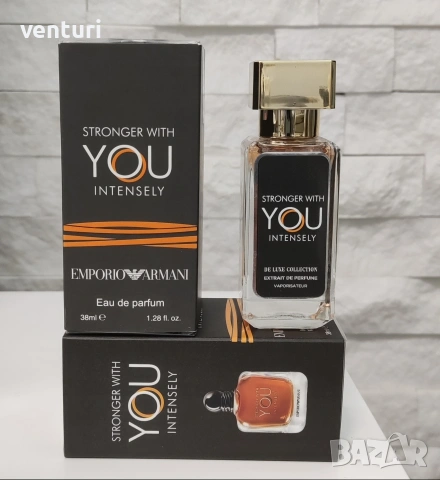 Мъжки мини парфюм Armani Stronger With You Intensely EDP 38ml