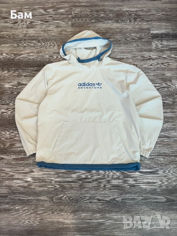 Мъжко!Adidas Adventure Hoodie размер М, снимка 2 - Суичъри - 54691251