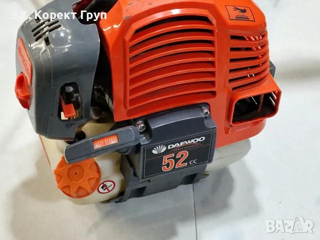 Бензинов тример DAEWOO DBC520, 3 к.с., 25.5/450 см, с аксесоари, снимка 3 - Градински инструменти - 55336588