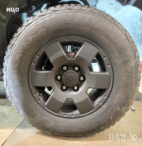 4бр.джанти с гуми за Toyota
