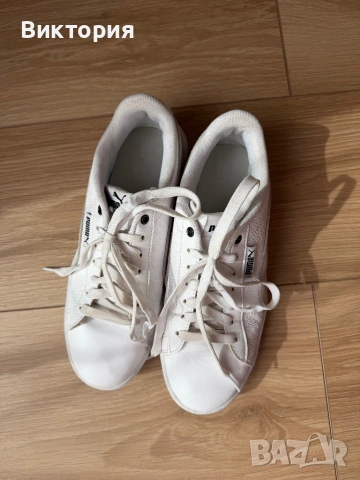 Бели Обувки puma , снимка 5 - Маратонки - 54515018