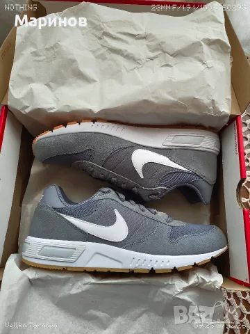 Чисто нови маратонки Nike Nightgazer (№44 / 28 см) - Сиви с кутия