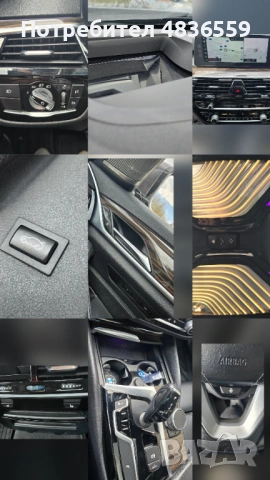 Bmw G30 530i B48. Head Up /Harman kardon, снимка 11 - Автомобили и джипове - 54656419