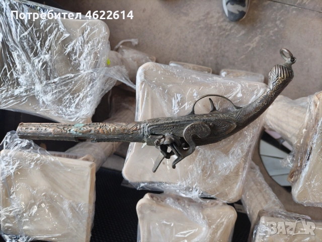 Кремъчен пищов, снимка 8 - Антикварни и старинни предмети - 54256432