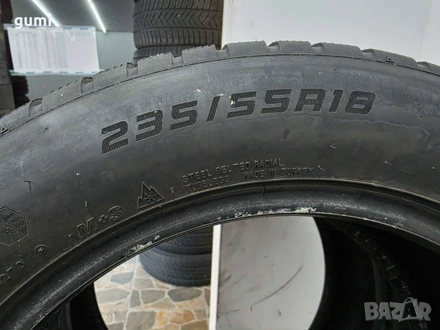 2бр зимни гуми 235/55/18 FALKEN L06044, снимка 4 - Гуми и джанти - 54996251