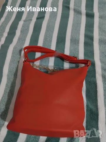 👜 Елегантна дамска чанта AVON – НОВА – свеж червен цвят, снимка 3 - Чанти - 55608802