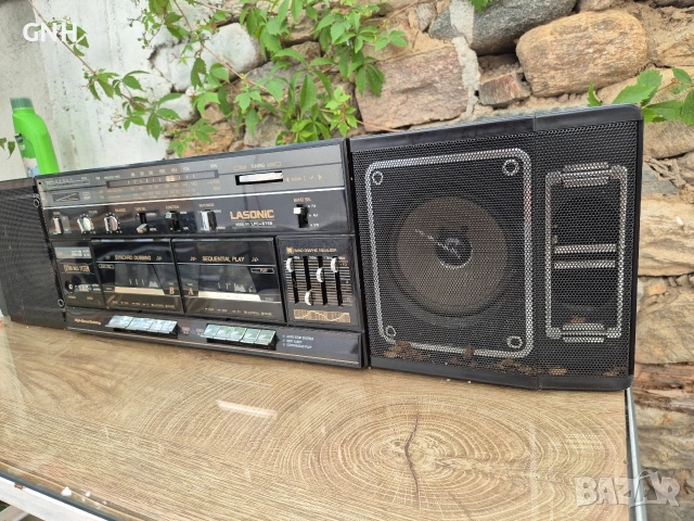 Радиокасетофон Lasonic LPC-87SB , снимка 3 - Радиокасетофони, транзистори - 55192061