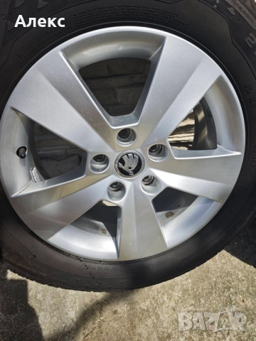Като нови джанти 5x112 R16 6,5J 57.1 , снимка 2 - Гуми и джанти - 54375506
