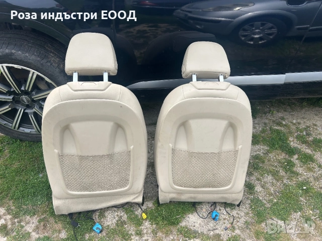седалки - облегалки  audi Q7 4m, снимка 3 - Части - 54280117