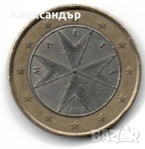 Малта 1 евро 
