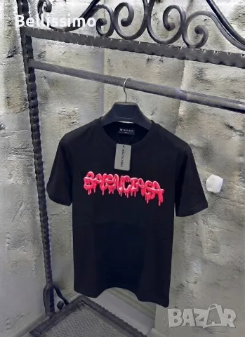 *Balenciaga* Дамска тениска, снимка 2 - Тениски - 55558132