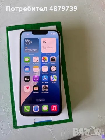 iPhone 14 128GB – Отлично състояние, Батерия 89%, снимка 2 - Apple iPhone - 55444621