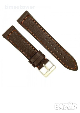 Кожена каишка Diloy Comfort.404, снимка 3 - Каишки за часовници - 54764368