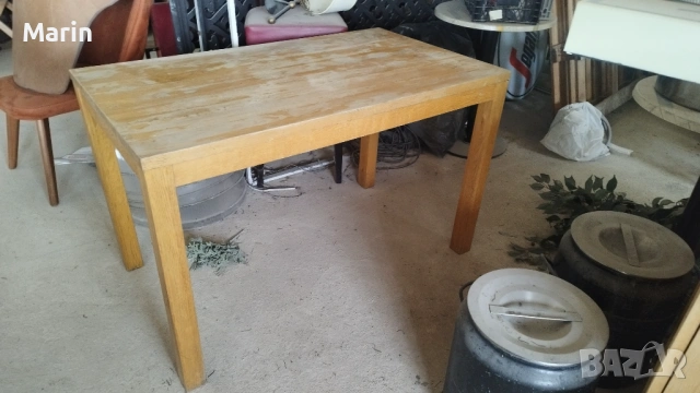 Дървена трапезна маса, снимка 3 - Маси - 54258712