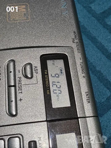 Sony mz f40 radio minidisc, снимка 4 - Радиокасетофони, транзистори - 55598673