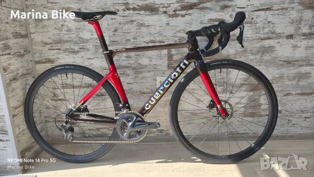 Карбонов шосеен велосипед Guerciotti Veloce S Disc Ultegra/105 Mix Velomann V30R | M (Пребоядисван)