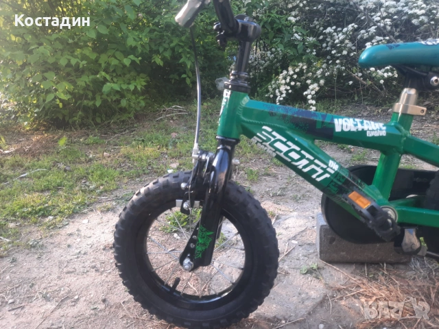 Детски велосипед Scott Voltage JR 12 цола, снимка 2 - Велосипеди - 54349709