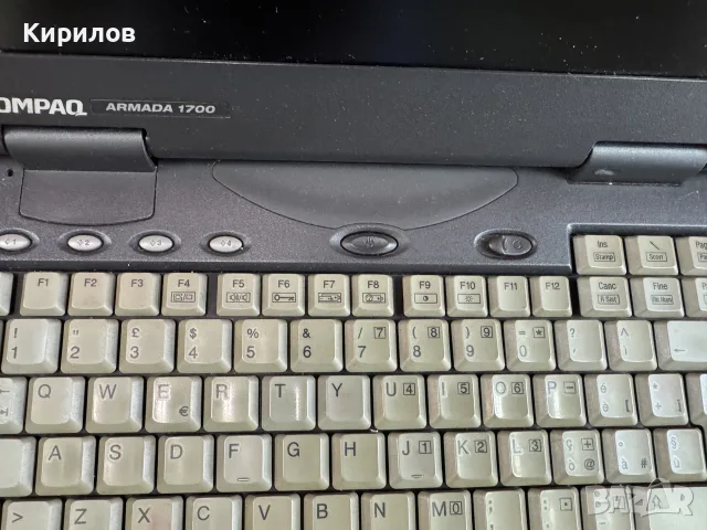 Ретро Лаптоп “Compaq Armada 1700”, снимка 5 - Части за лаптопи - 55298765