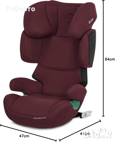 Столче за кола Cybex Solution G2 i-Fix Plus, снимка 2 - Столчета за кола и колело - 54971784