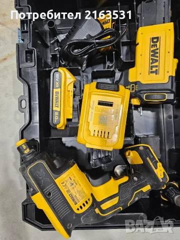 Винтоверт за гипсокартон Dewalt DCF620D2, снимка 3 - Бормашини - 47065425