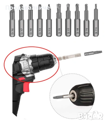 Многофункционален инструмeнти с набор отвертки, снимка 2 - Отвертки - 54274023