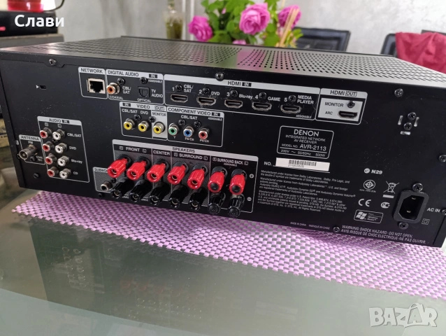 Receiver DENON AVR-2113 , снимка 7 - Ресийвъри, усилватели, смесителни пултове - 54693056