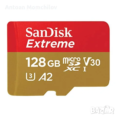 Карта памет SanDisk Extreme SDSQXA1-128G-GN6MA 128GB 160MB/s