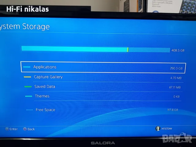 sony playstation 4 fat PS 4 Сони Плейстейшън гейминг конзола , снимка 8 - PlayStation конзоли - 55484603