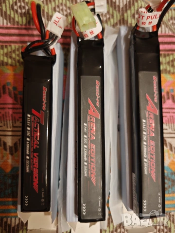 LiPo батерии 11.1V / 7.4V 25C airsoft RC комплект