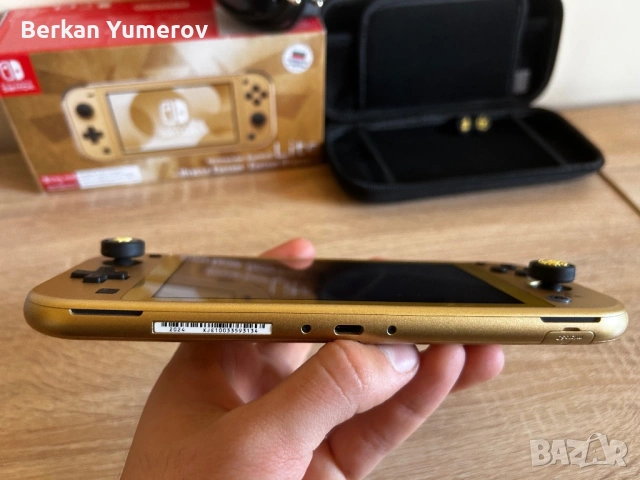 Nintendo Switch Lite Hyrule Edition !!по договаряне!! , снимка 5 - Nintendo конзоли - 54512131