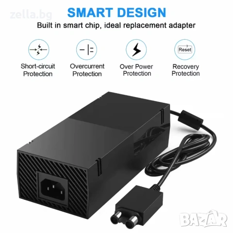 Захранващ адаптер за Xbox ONE 220W 17.9A – Съвместимо зарядно със защита от пренапрежение 10174, снимка 4 - Друга електроника - 54659867