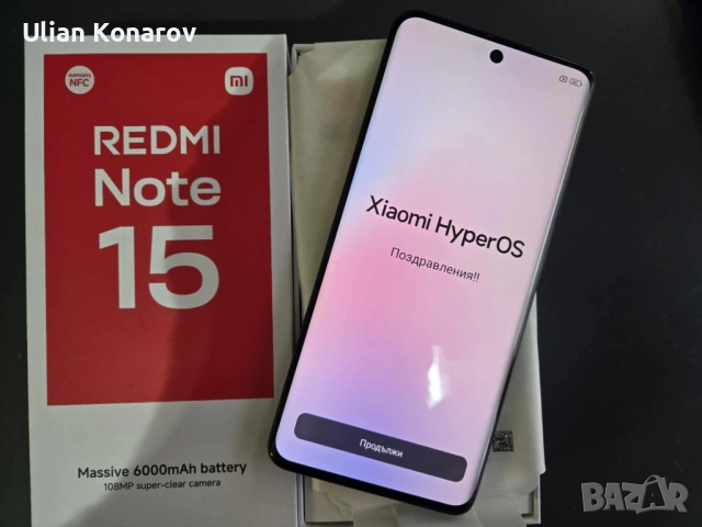 Xiaomi Redmi Note 15 ! НОВ !, снимка 4 - Xiaomi - 53725088