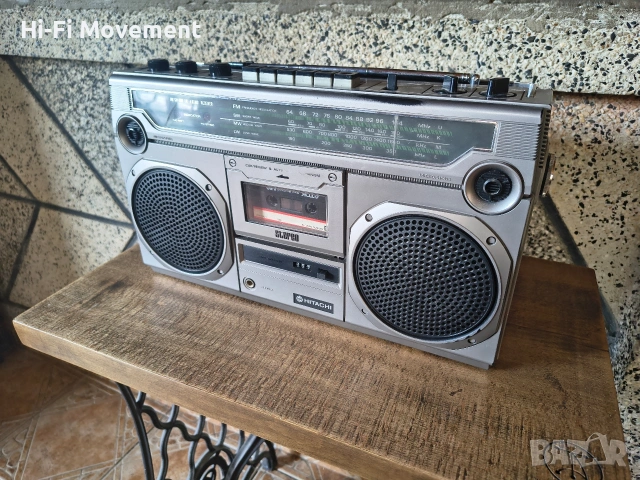 Касетофон Hitachi , снимка 10 - Радиокасетофони, транзистори - 54284550