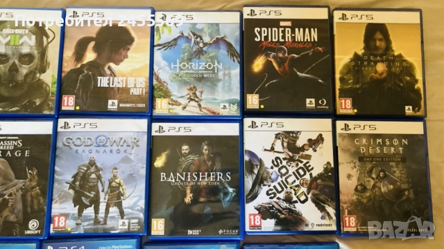 продавам игри за Playstation 5 и Playstation 4, снимка 2 - Игри за PlayStation - 55390309