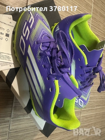 Детски футболни обувки Adidas F50, снимка 2 - Футбол - 54009832