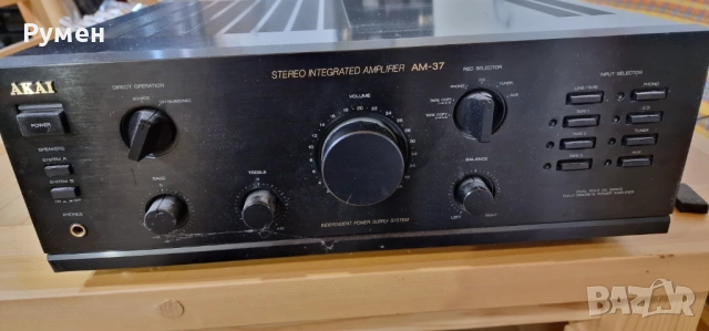 AKAI 37, снимка 3 - Ресийвъри, усилватели, смесителни пултове - 54792798