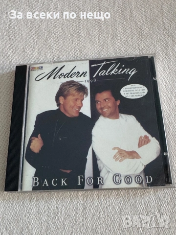 CD диск Modern Talking - Back For Good
