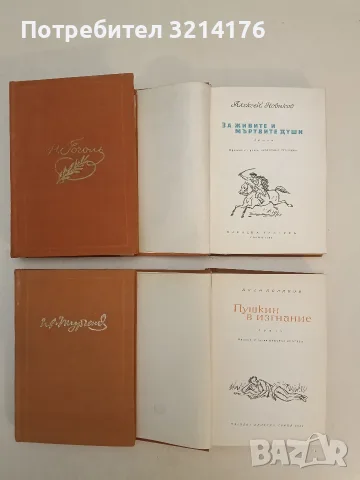 За живите и мъртвите души - Алексей Новиков (Отлично състояние), снимка 3 - Художествена литература - 55537384