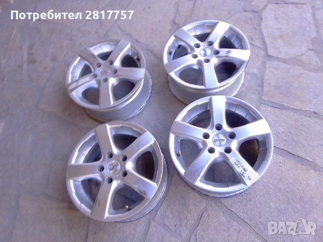 алуминиеви джанти 5х110 15цола за Опел , снимка 4 - Гуми и джанти - 54318127