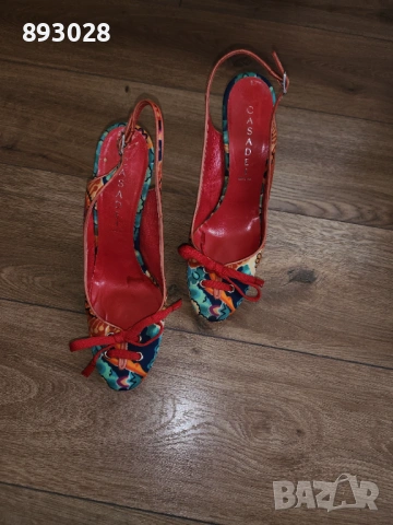 Дамски оригинални обувки Casadei , снимка 3 - Дамски елегантни обувки - 54667888