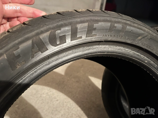 2 бр. 225/45/17 GoodYear Eagle F1, снимка 7 - Гуми и джанти - 54100786