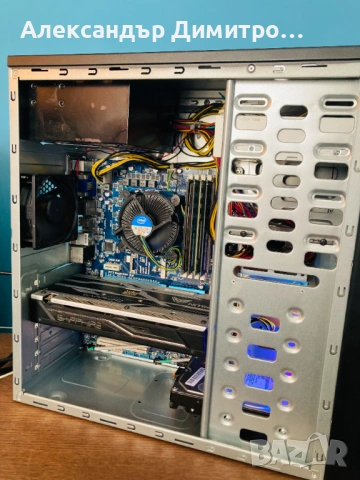 Геймърски Intel I5 3470,RX 470 4GB,16GB RAM,128 SSD+500 HDD, снимка 2 - Геймърски - 54932910